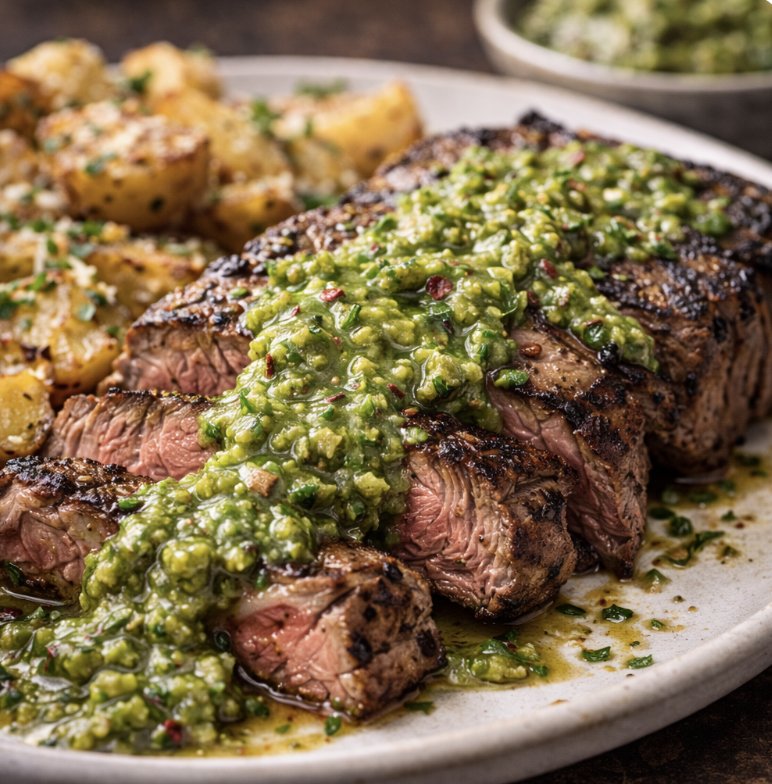 Verde Vivo on a hotdog